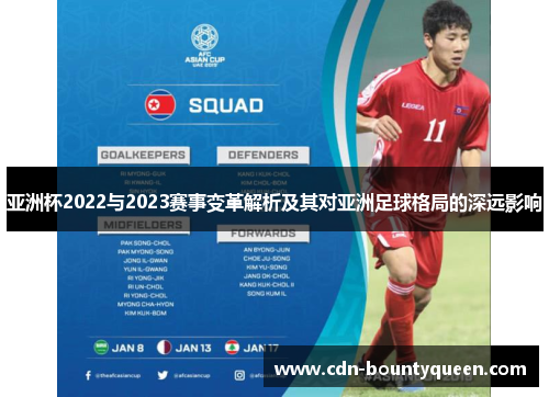 亚洲杯2022与2023赛事变革解析及其对亚洲足球格局的深远影响